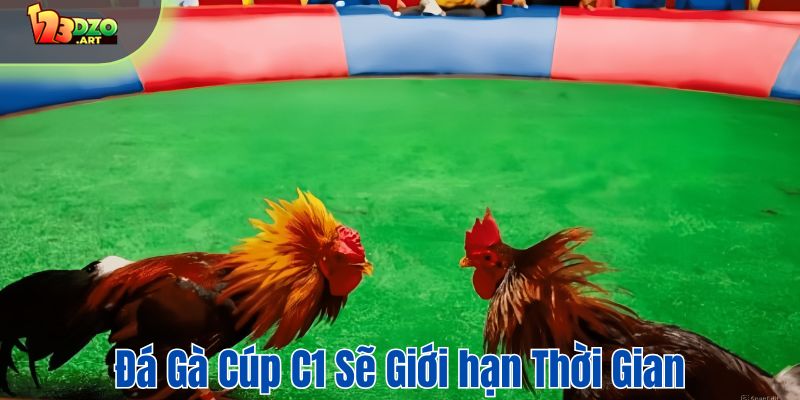 Thời gian thi đấu sẽ được giới hạn trong đá gà cúp C1