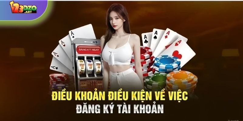 Đáp ứng một số điều kiện khi đăng ký 123Dzo